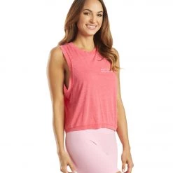 CLOTHING Spiritual Gangster Kindness Balance Tank Ruby