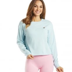 Spiritual Gangster Aloha Mazzy Pullover Sweatshirt Sky 15 Spiritual Gangster Aloha Mazzy Pullover Sweatshirt Sky