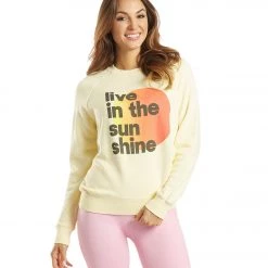 Spiritual Gangster Sunshine Old School Terry Pullover CLOTHING