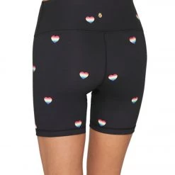 Spiritual Gangster SG Intent High Waisted Biker Shorts Summer Heart Print 11 Spiritual Gangster SG Intent High Waisted Biker Shorts Summer Heart Print