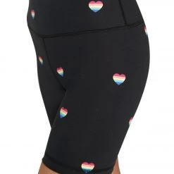 Spiritual Gangster SG Intent High Waisted Biker Shorts Summer Heart Print 12 Spiritual Gangster SG Intent High Waisted Biker Shorts Summer Heart Print