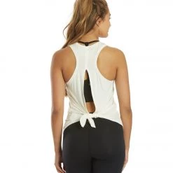 CLOTHING Spiritual Gangster Warrior Dream Tie Back Tank Stone