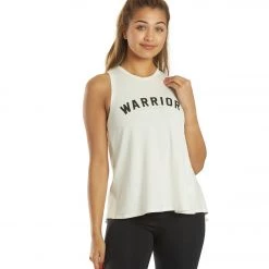 CLOTHING Spiritual Gangster Warrior Dream Tie Back Tank Stone