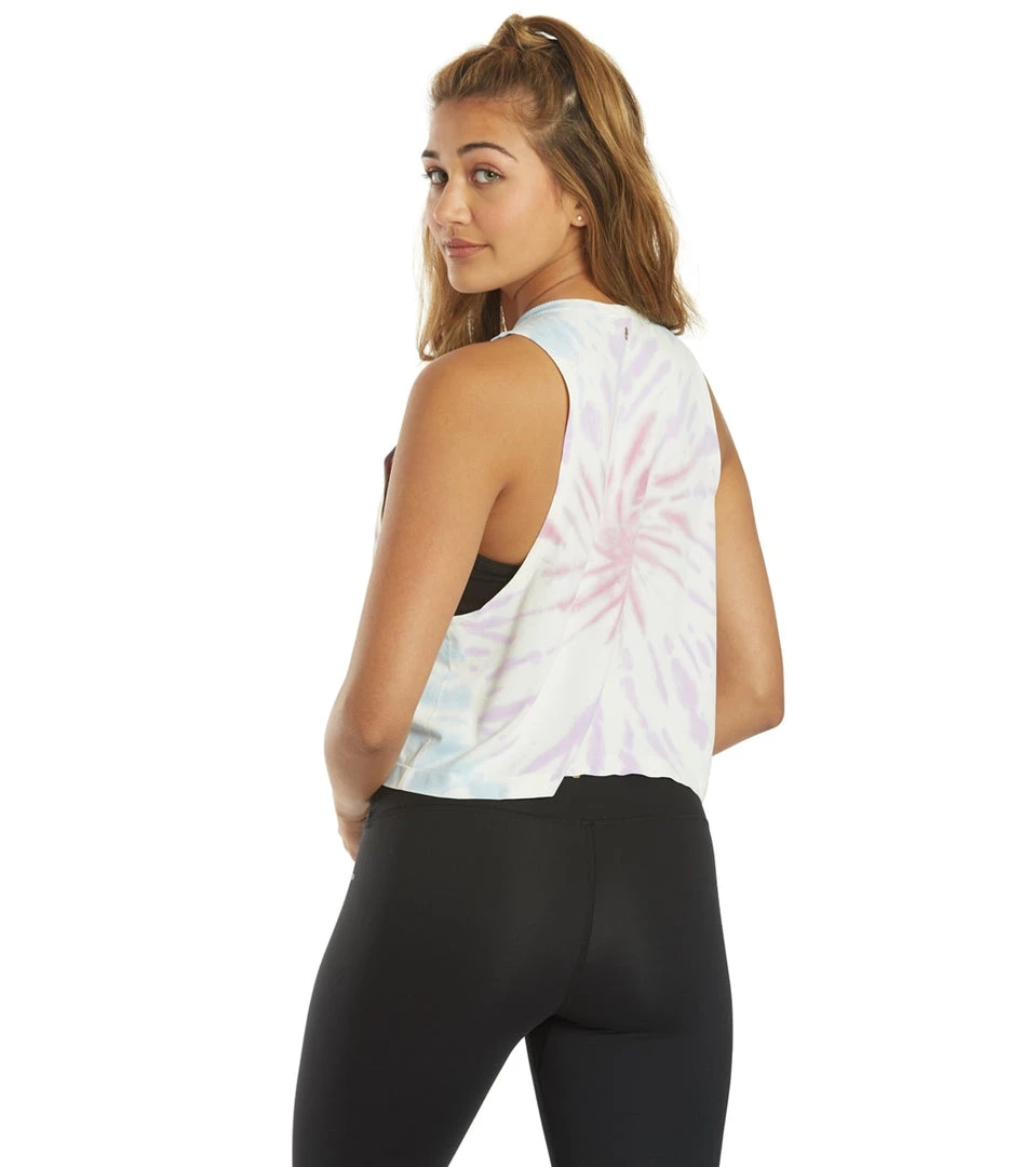 Spiritual Gangster Gratitude Supernova Tank Pastel Twirl Tie Dye CLOTHING 5 Spiritual Gangster Gratitude Supernova Tank Pastel Twirl Tie Dye CLOTHING
