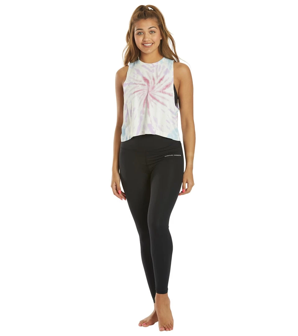 Spiritual Gangster Gratitude Supernova Tank Pastel Twirl Tie Dye CLOTHING 6 Spiritual Gangster Gratitude Supernova Tank Pastel Twirl Tie Dye CLOTHING