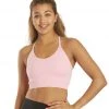 Spiritual Gangster Icon T-Back Sports Bra Paradise Pink CLOTHING 2 Spiritual Gangster Icon T-Back Sports Bra Paradise Pink CLOTHING