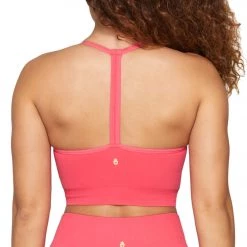 Spiritual Gangster Icon T-Back Sports Bra Ruby 12 Spiritual Gangster Icon T-Back Sports Bra Ruby