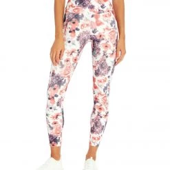 CLOTHING Marika High Rise Flat Waist Ankle Legging Blurred Floral