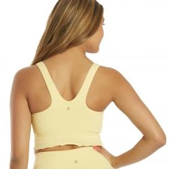 CLOTHING Spiritual Gangster Amor Crop Tank Sunlight