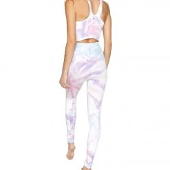 Spiritual Gangster Love Sculpt Yoga Leggings Pastel Twirl Tie Dye CLOTHING