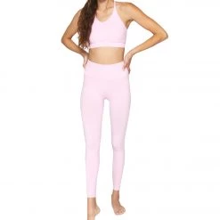 CLOTHING Spiritual Gangster Icon High Waisted Yoga Leggings Paradise Pink
