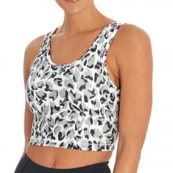 CLOTHING Marika Layla Long Bra Jagged Animal Camo Sleet