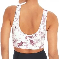 Marika Layla Long Bra Potent Purple Whispy Floral