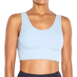 Marika Logan Rib Bra Blue Fog CLOTHING