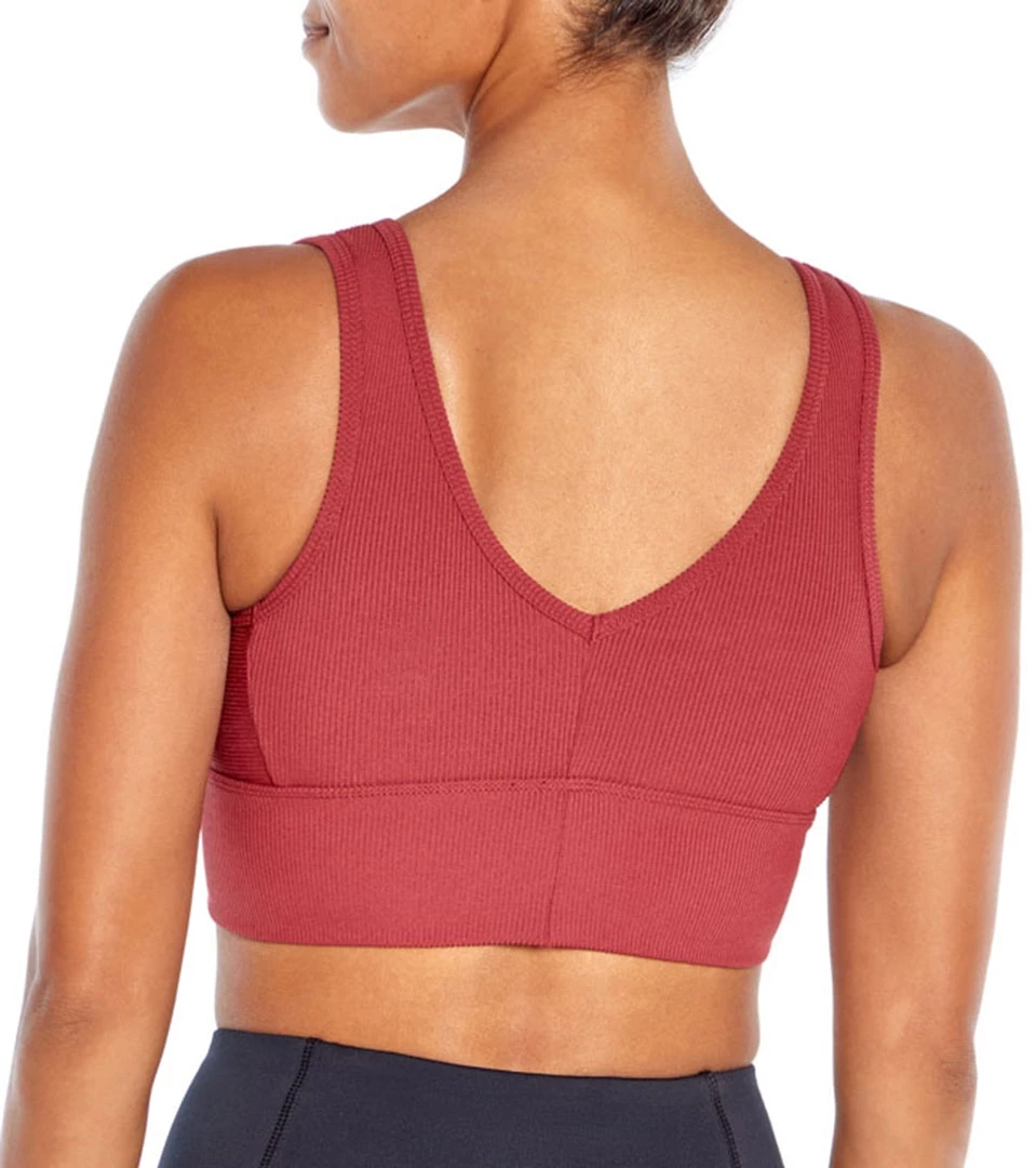 Marika Logan Rib Bra Burnt Russet 4 Marika Logan Rib Bra Burnt Russet