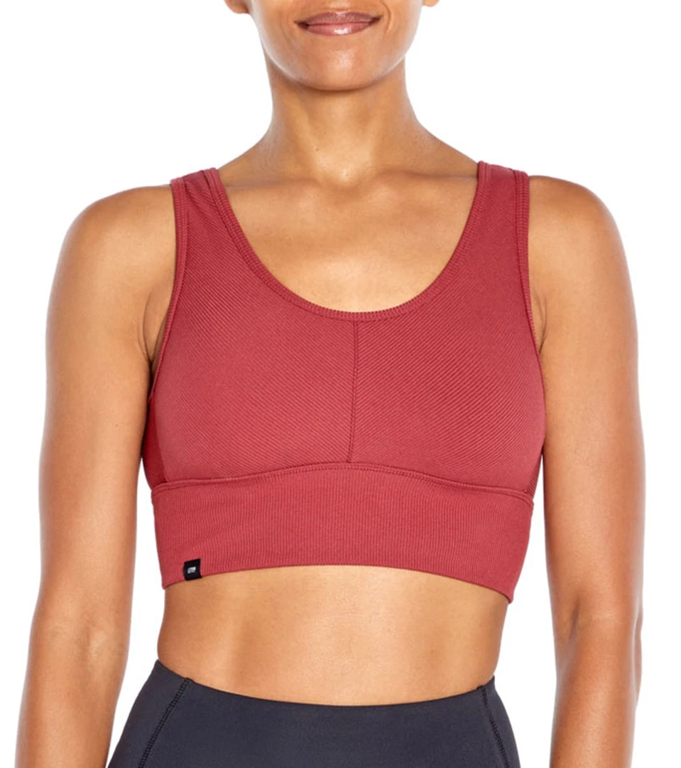 Marika Logan Rib Bra Burnt Russet 6 Marika Logan Rib Bra Burnt Russet