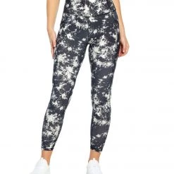 CLOTHING Marika Sia Ankle Legging Tie Dye Punch Black