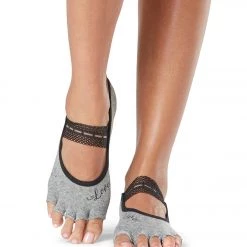 Toesox Mia Grip Half Toe Socks Amorous ACCESSORIES