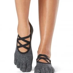 ACCESSORIES Toesox Elle Grip Full Toe Socks Pansy