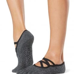 ACCESSORIES Toesox Elle Grip Full Toe Socks Pansy