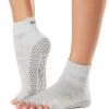 Toesox Grip Half Toe Ankle Socks Ciao 1 Toesox Grip Half Toe Ankle Socks Ciao