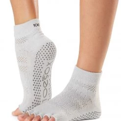 Toesox Grip Half Toe Ankle Socks Ciao 7 Toesox Grip Half Toe Ankle Socks Ciao