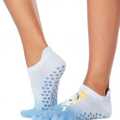 ACCESSORIES Toesox Grip Full Toe Low Rise Socks Glass Slipper