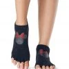 Toesox Grip Half Toe Low Rise Socks Confetti Minnie
