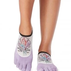 Toesox Luna Grip Full Toe Socks She's A Dreamer