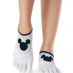 ACCESSORIES Toesox Luna Grip Full Toe Socks Confetti Mickey