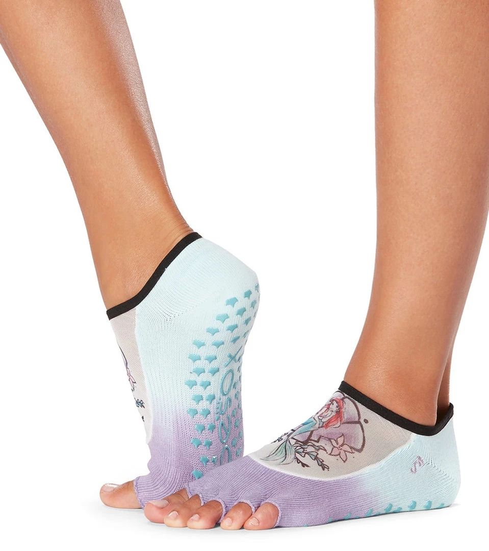 Toesox Luna Grip Half Toe Socks She's A Dreamer ACCESSORIES 4 Toesox Luna Grip Half Toe Socks She's A Dreamer ACCESSORIES