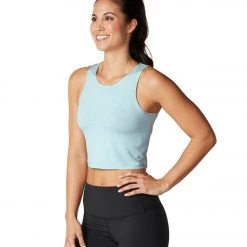 CLOTHING Tavi Crop Yoga Tank Powder 11 CLOTHING Tavi Crop Yoga Tank Powder
