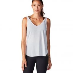 Tavi Twist Shoulder Tank Salt