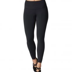 CLOTHING Tavi High Waisted 7/8 Yoga Leggings Ebony