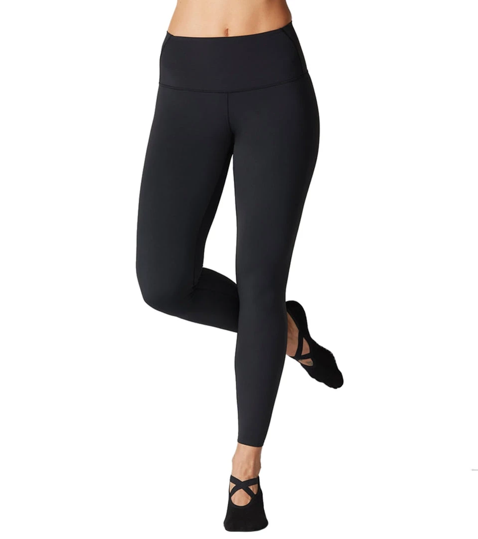 CLOTHING Tavi High Waisted 7/8 Yoga Leggings Ebony 4 CLOTHING Tavi High Waisted 7/8 Yoga Leggings Ebony