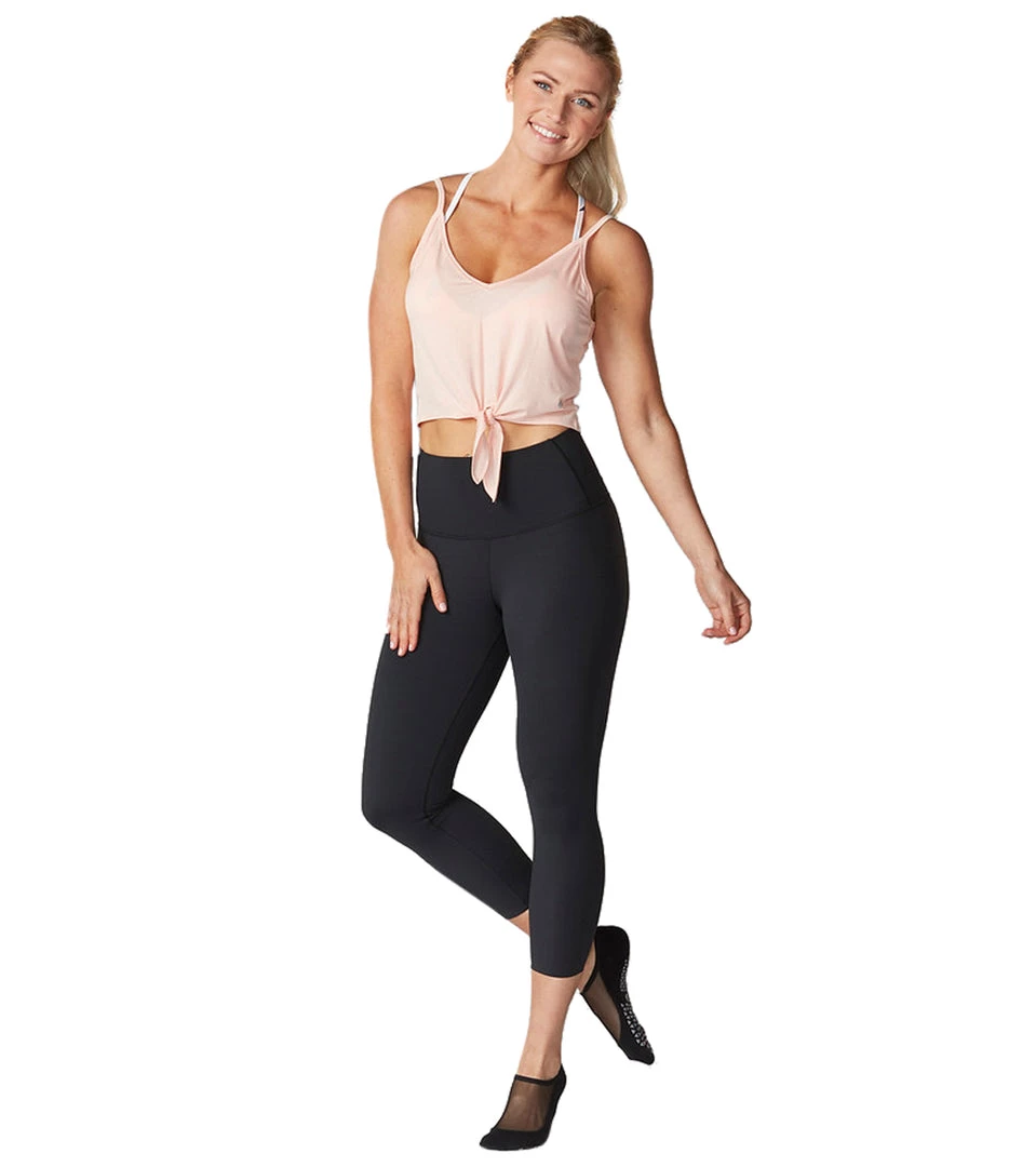 Tavi Tie Front Yoga Tank Sunrise CLOTHING 6 Tavi Tie Front Yoga Tank Sunrise CLOTHING