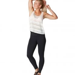 Tavi Scoop Neck Yoga Tank Salt Stripe