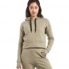 Public Rec Luxe Fleece Cropped Hoodie Sage