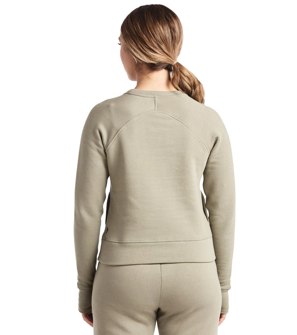 CLOTHING Public Rec Luxe Fleece Crew Sage 4 CLOTHING Public Rec Luxe Fleece Crew Sage