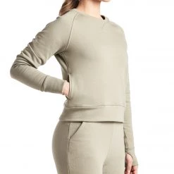 CLOTHING Public Rec Luxe Fleece Crew Sage 14 CLOTHING Public Rec Luxe Fleece Crew Sage