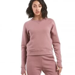 Public Rec Luxe Fleece Crew Mauve CLOTHING