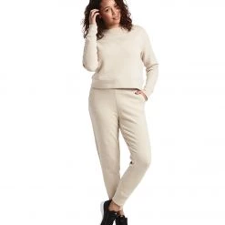 Public Rec Luxe Fleece Crew Ivory CLOTHING