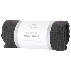 Halfmoon Gripster Yoga Towel Charcoal