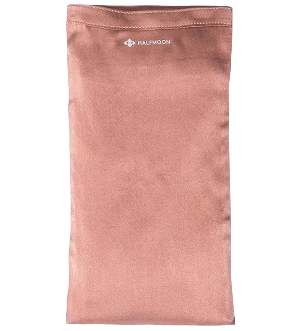 Halfmoon Silk Eye Pillow Rose Clay 5 Halfmoon Silk Eye Pillow Rose Clay