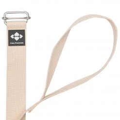 Halfmoon 8' Organic Cotton Loop Strap Natural YOGA MATS & PROPS