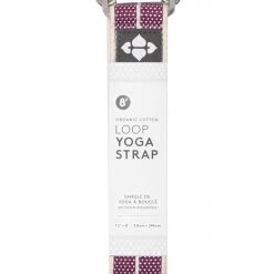 Halfmoon 8' Organic Cotton Loop Strap Plum Weave