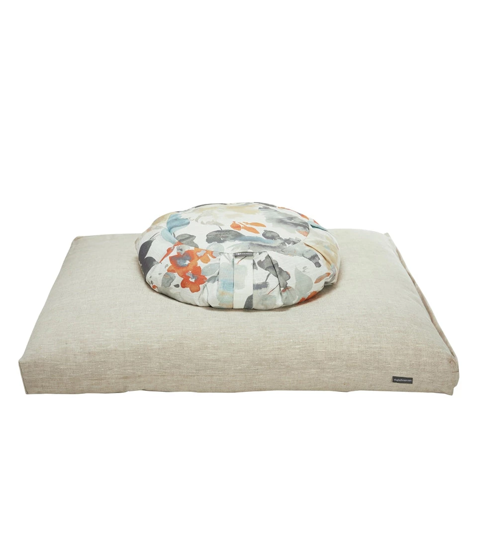 NEW ARRIVALS Halfmoon Linen Round Sit Set 3 NEW ARRIVALS Halfmoon Linen Round Sit Set