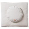 NEW ARRIVALS Halfmoon Linen Round Sit Set Natural Linen