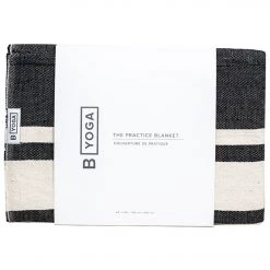 B Yoga The Practice Blanket Onyx Stripe NEW ARRIVALS