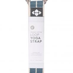 Halfmoon 6' Organic Cotton Loop Strap Ink Weave